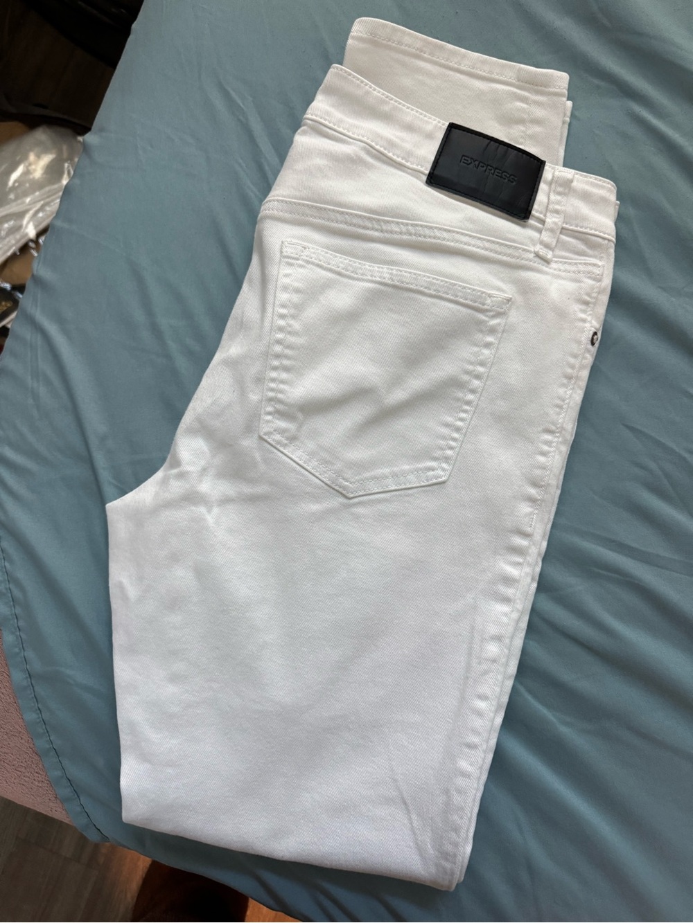 Men’s White Denim